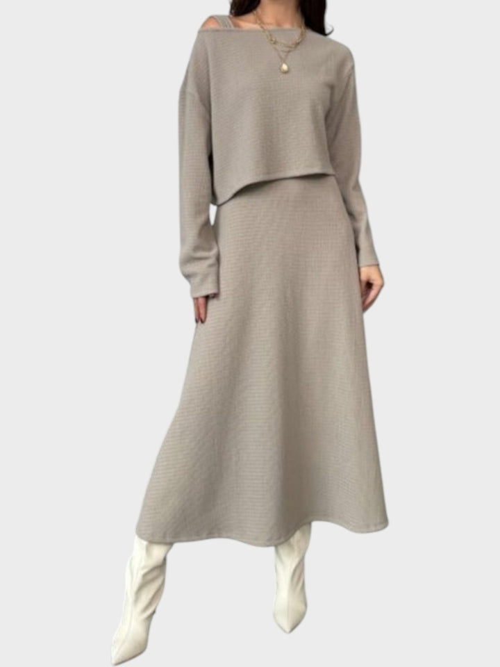 BETHANY | TWO-PIECE SET SWEATER AND DRESS