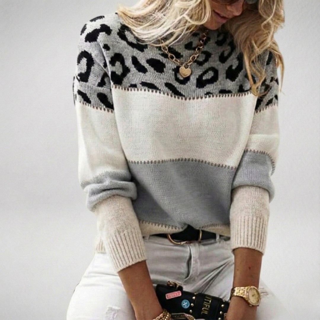 FELICITY | LEOPARD PRINT JUMPER