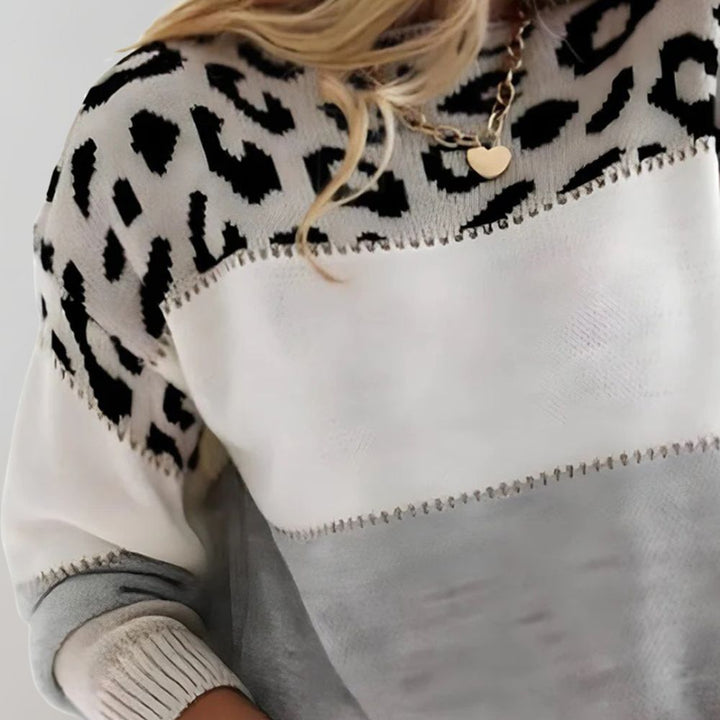 FELICITY | LEOPARD PRINT JUMPER