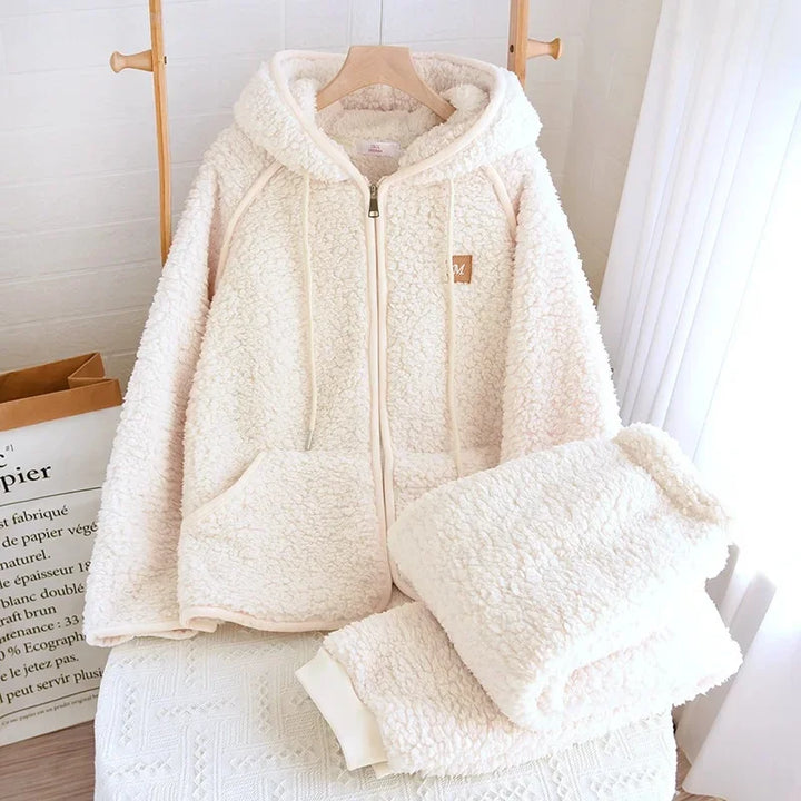COZYHOOD | WINTER SHERPA HOODIE SET