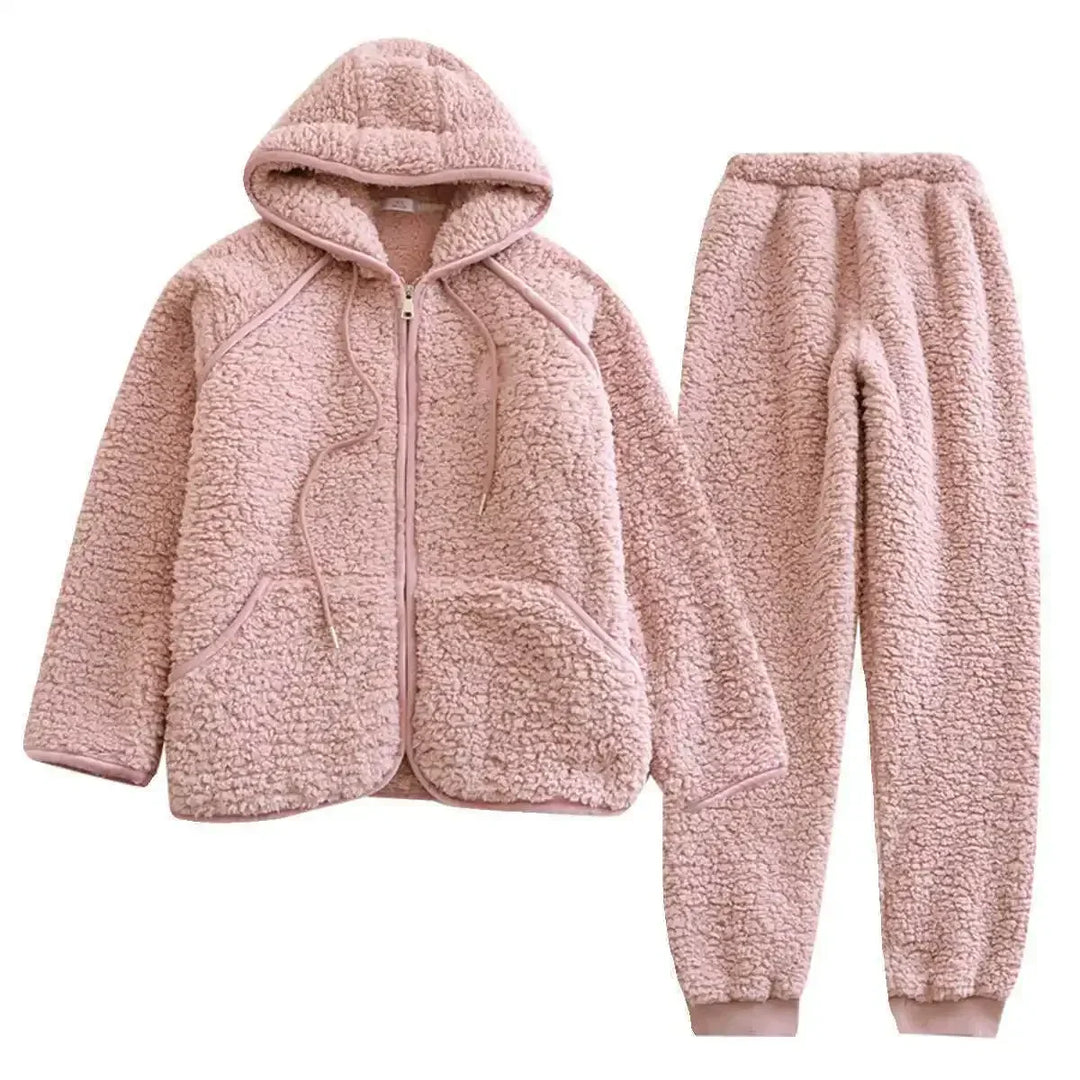 COZYHOOD | WINTER SHERPA HOODIE SET