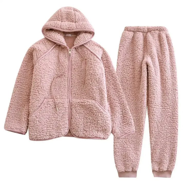 COZYHOOD | WINTER SHERPA HOODIE SET