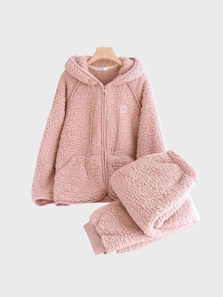 COZYHOOD | WINTER SHERPA HOODIE SET