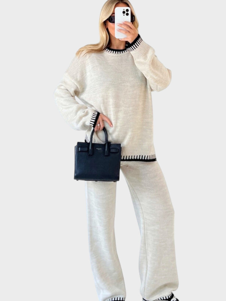 LILY | COZY CONTRAST KNIT CO-ORD
