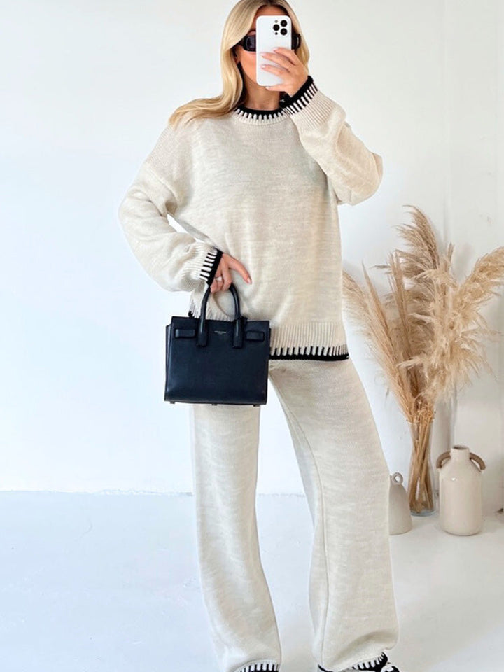 LILY | COZY CONTRAST KNIT CO-ORD